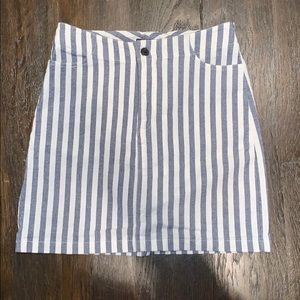brandy melville striped skirt